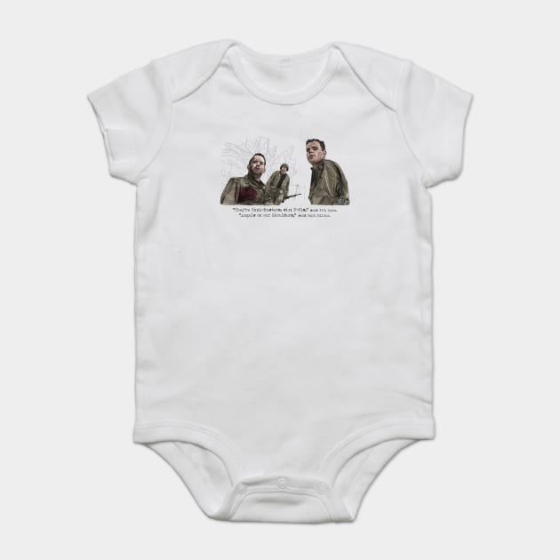 Saving Private Ryan: Angels on our Shoulders Baby Bodysuit by 51Deesigns